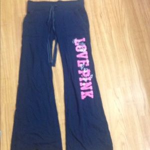 Victoria Secret Pink Boot cut Sweat pants